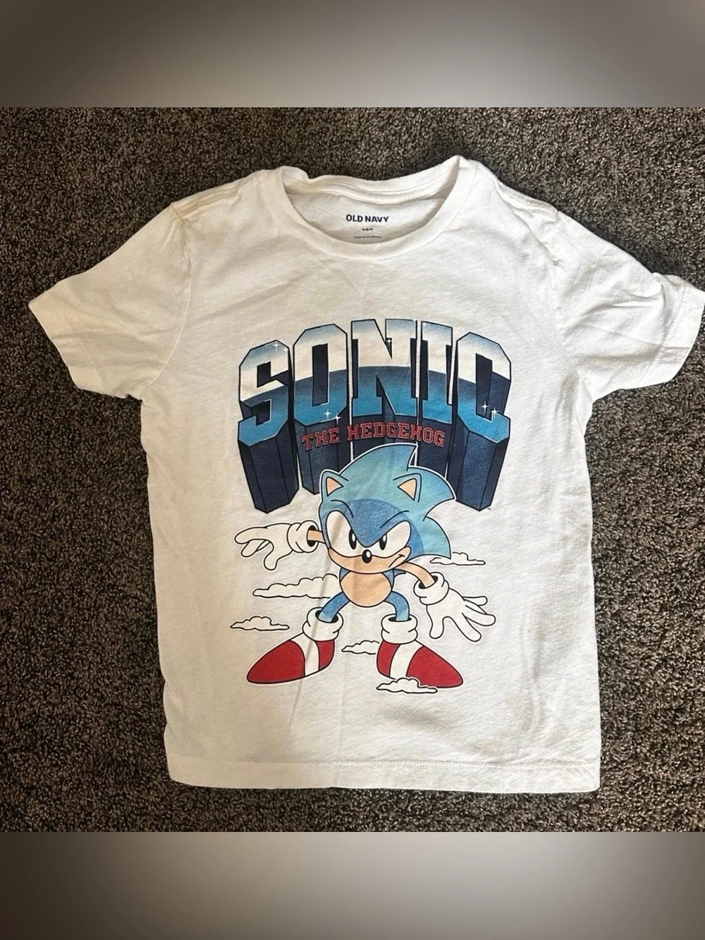 Old Navy Sonic Tee Shirt Size Small 0346